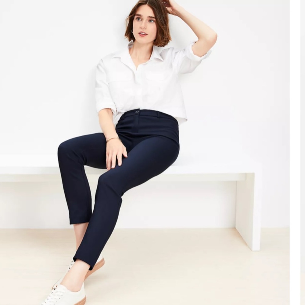 Loft Sutton skinny pants